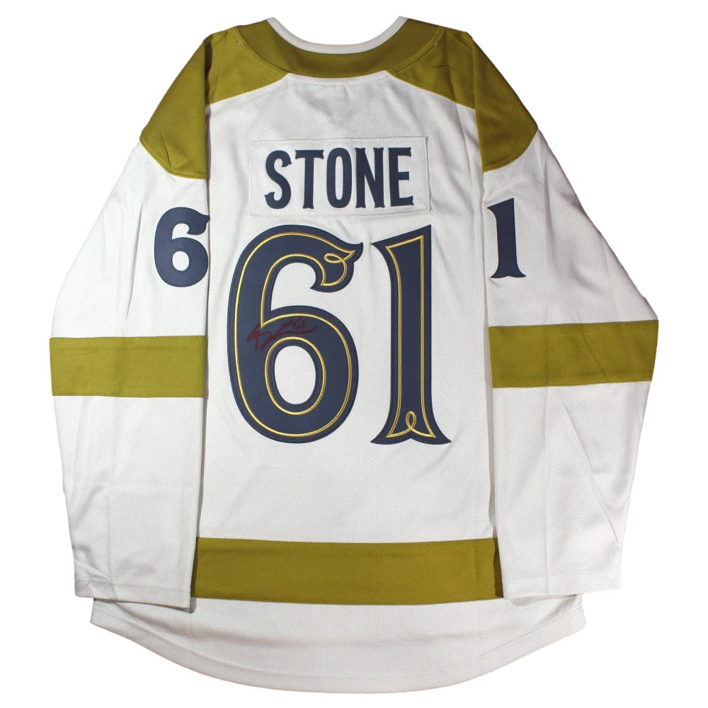 Mark Stone Vegas Autographed & Game Used Memorabilia Collection