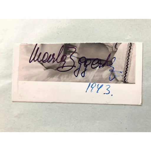 Marta Eggerth Hand Signed Album Page Cut JSA COA Autograph Opera Singer