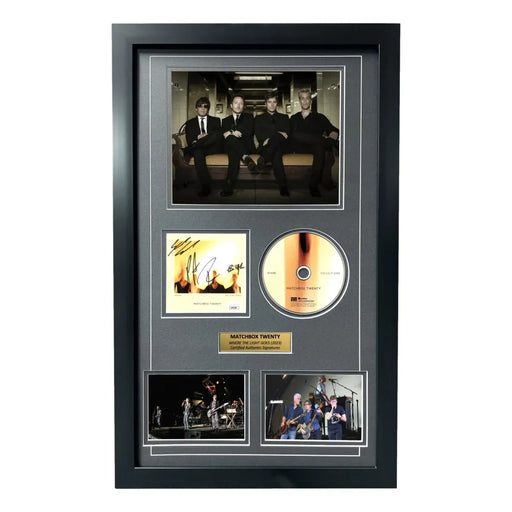 Matchbox Twenty Signed Where The Light Goes CD Album Framed JSA 20 Autograph 8x10 Photo