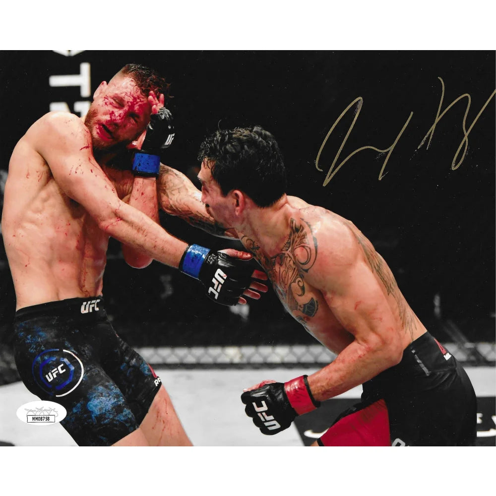 Max Holloway Autographed 8x10 Photo JSA COA UFC MMA Blessed Signed VS Kattar