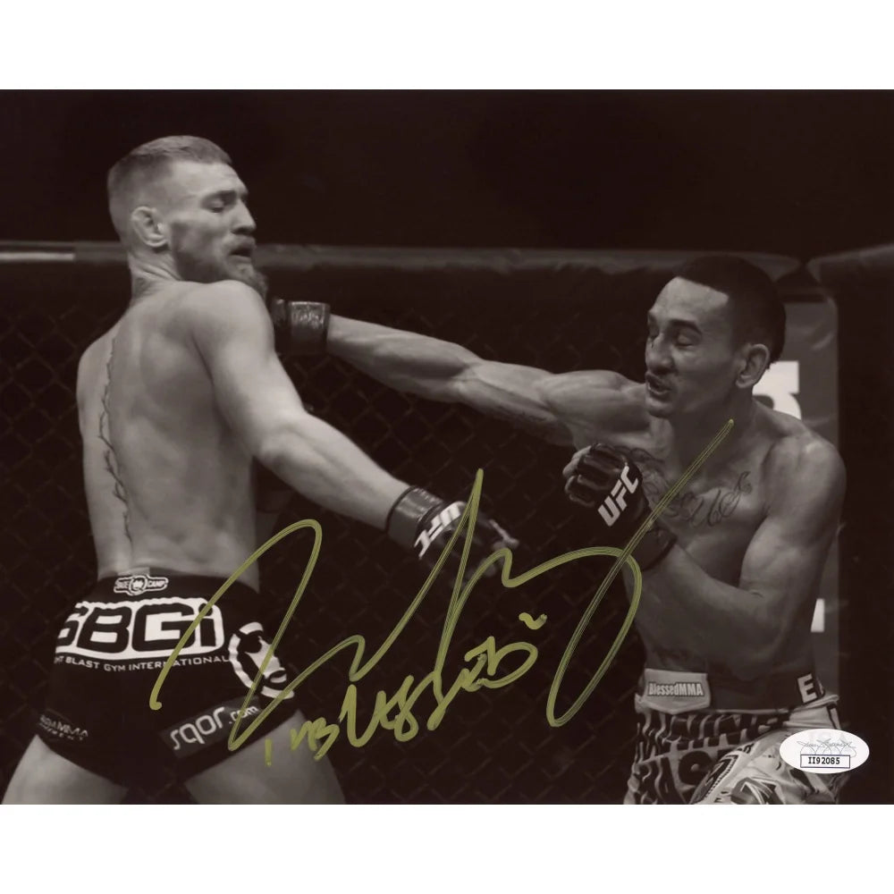 Max Holloway Hand Signed 8x10 Photo UFC Fighter JSA COA Autograph Poster McGregor