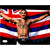 Max Holloway Signed UFC 8x10 Photo COA JSA Blessed Flag Autographed McGregor