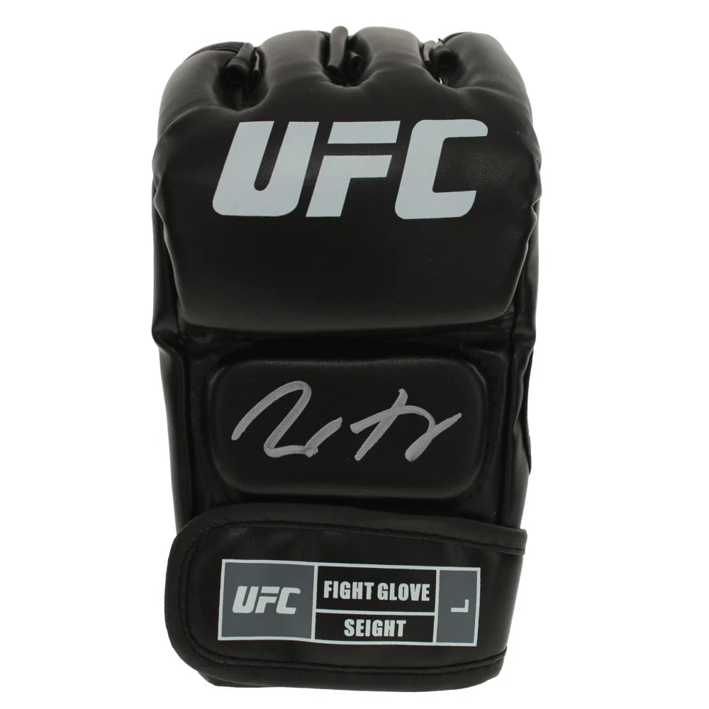 Max Holloway Signed UFC Glove COA Beckett Autographed Blessed
