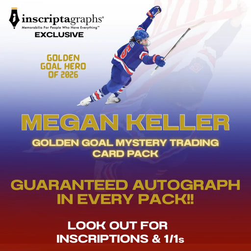 Megan Keller Signed Trading Card Mystery Pack - GOLDEN GOAL EDITION