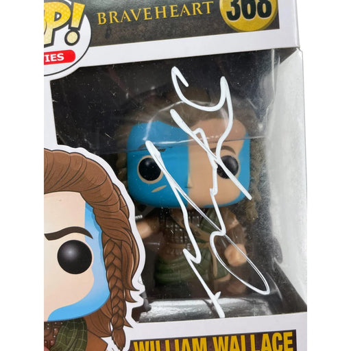 Mel Gibson Autographed Braveheart Funko Pop #368 William Wallace JSA COA Signed