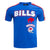 Men’s Pro Standard Buffalo Bills Retro Classic Chenille Striped Tee Shirt