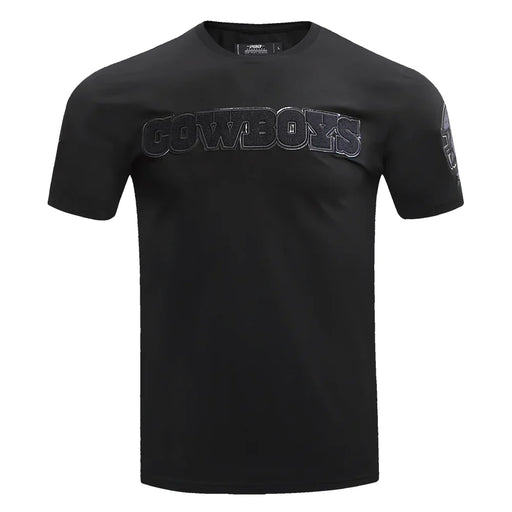 Men’s Pro Standard Dallas Cowboys Triple Black Short Sleeve Tee