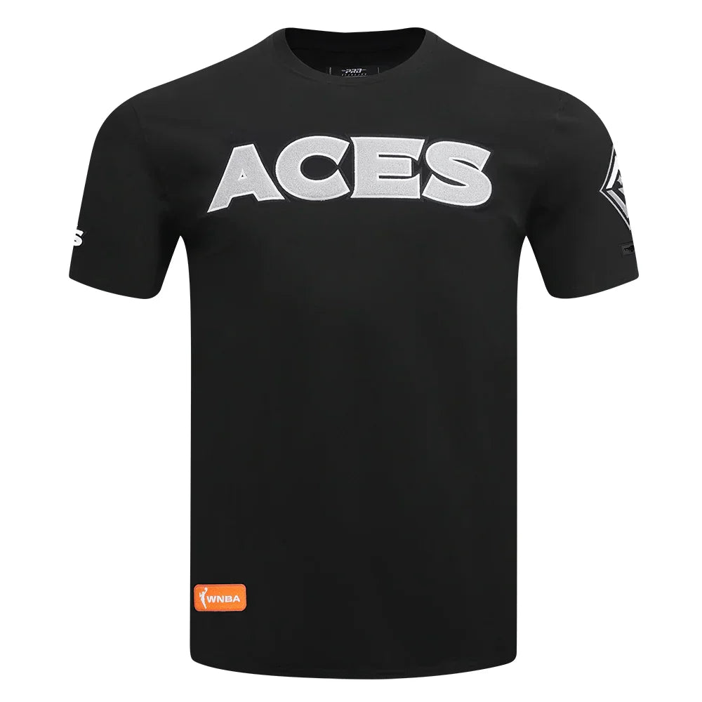Men’s Pro Standard Las Vegas Aces WNBA Classic Chenille T-Shirt - Black