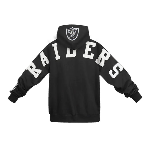 Men’s Pro Standard Las Vegas Raiders Wingspan Drop Shoulder Hoodie - Black