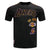 Men’s Pro Standard Los Angeles Lakers Retro Classic Striped T-Shirt - Black