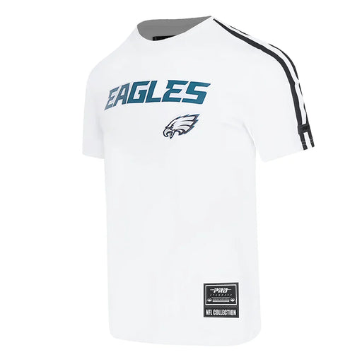 Men’s Pro Standard Philadelphia Eagles Classic Mesh Striped Tee Shirt - White