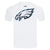 Men’s Pro Standard Philadelphia Eagles Classic Mesh Striped Tee Shirt - White