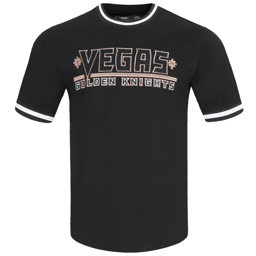 Men’s Pro Standard Vegas Golden Knights Classic Chenille DK T-Shirt - Black