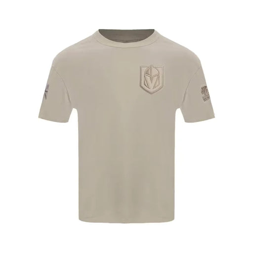 Men’s Pro Standard Vegas Golden Knights Taupe Neutral Short Sleeve Tee