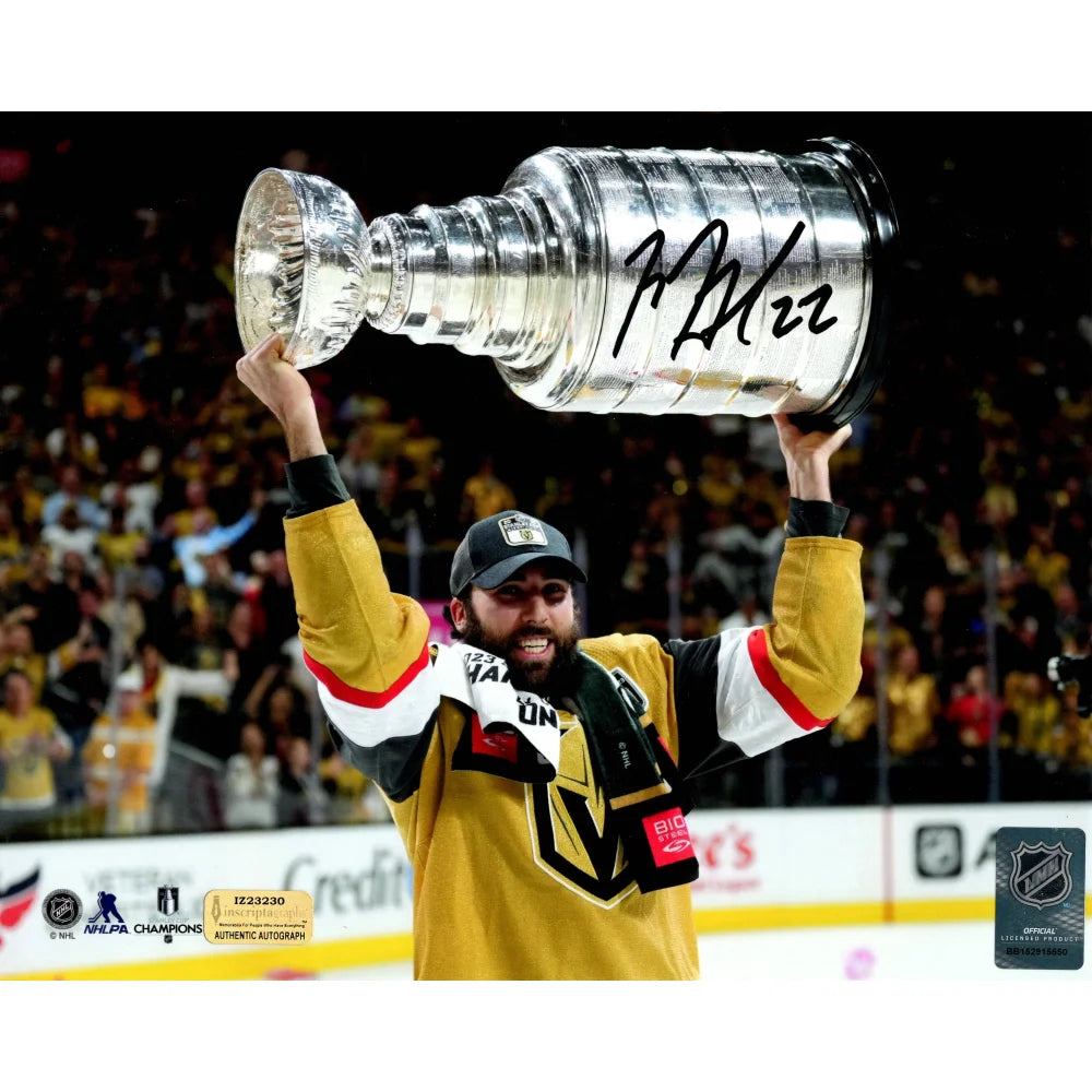 Michael Amadio Autographed 8x10 Photo Vegas Golden Knights Stanley Cup Signed IGM