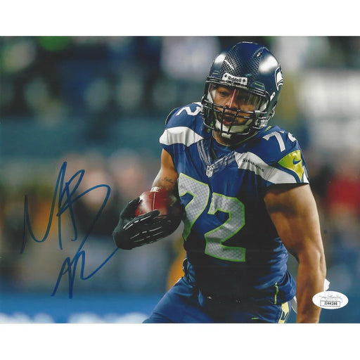 Michael Bennett Hand Signed 8 x 10 Photo JSA COA Seattle Seahawks