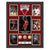 Michael Jordan Framed Chicago Bulls 6x Champ Gold Coin Collage #D/230 Un Signed