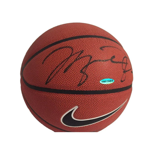 Michael Jordan Signed Basketball Uda COA Autograph Nike Upper Deck Chicago Bulls