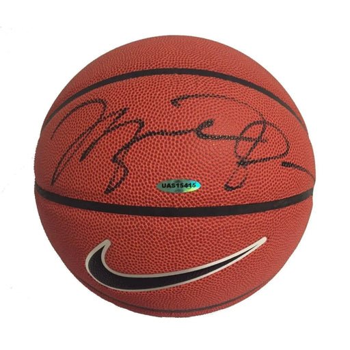 Michael Jordan Signed Basketball Uda COA Autograph Nike Upper Deck Chicago Bulls