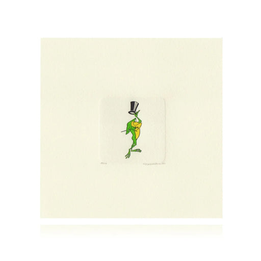 Michigan J Frog Etching Artwork Sowa & Reiser #D/500 Looney Tunes Hand Painted 3