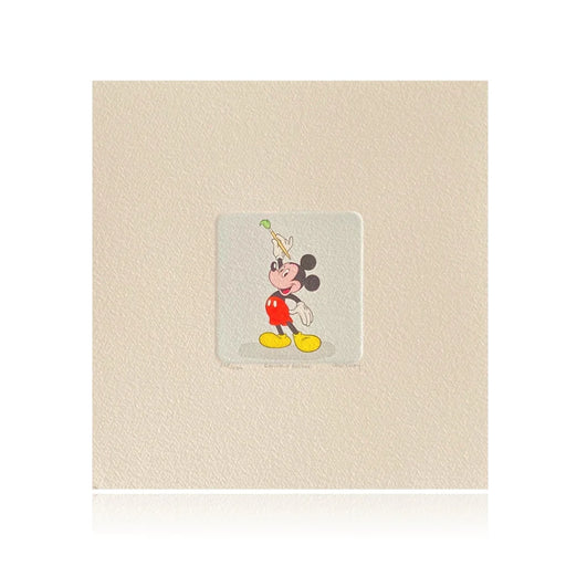 Mickey Mouse Etching Artwork Sowa & Reiser #D/500 Disney Hand Painted Painting