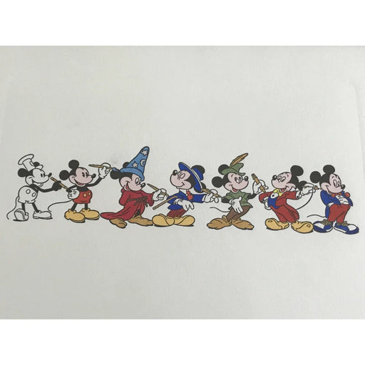 Mickey Mouse Framed 12X16 Etch Artwork Sowa & Reiser #/500 Disney Hand Painted