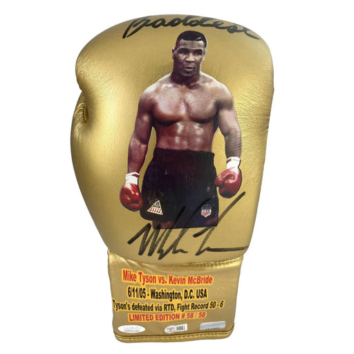 Mike Tyson Signed Vs. Glove *Last Pro Fight* vs. Kevin McBride (#58/58)