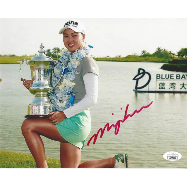Minjee Lee Hand Signed 8 x 10 Photo Jsa Coa Lpga Golfer #2