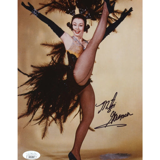 Mitzi Gaynor Autographed 8x10 Photo JSA COA South Pacific Actress Signed