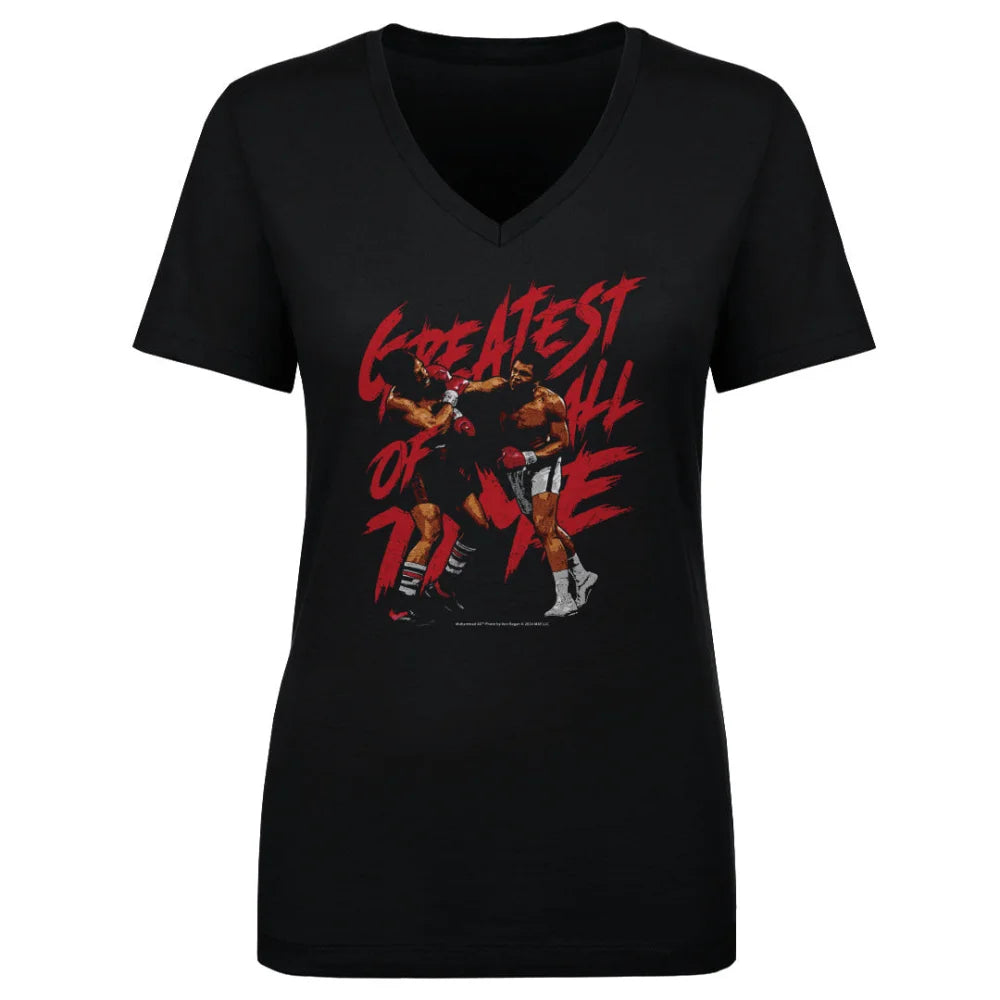 Muhammad Ali Greatest Of All Time Grunge WHT