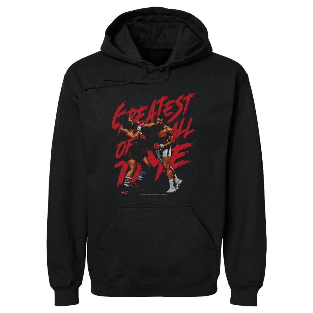 Muhammad Ali Greatest Of All Time Grunge WHT