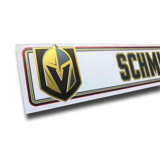 Nate Schmidt 2017-2019 Authentic VGK Locker Room Nameplate Vegas Golden Knights