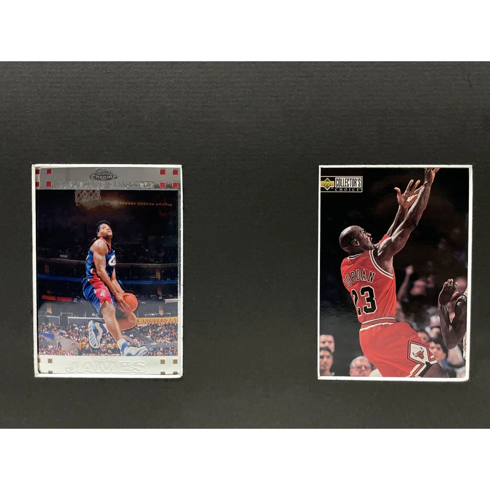 NBA Legends Framed Basketball Collage Wall Décor Inscriptagraphs Memorabilia