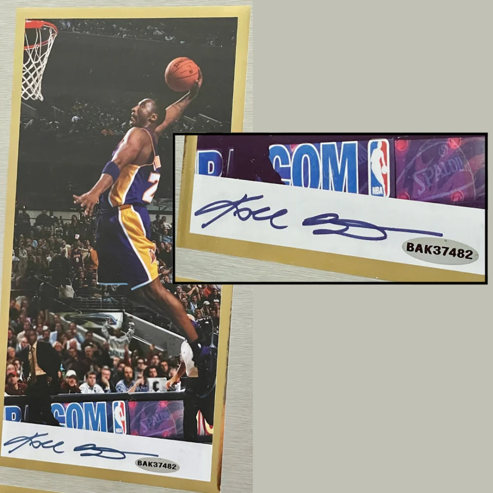 JSA Kobe Bryant LA Lakers XI RARE Autographed DLo D’Angelo Russell Nike  Shoes 13