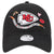 New Era Kansas City Chiefs Women’s In Champ’s A-Frame 9Twenty Black Hat