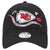 New Era Kansas City Chiefs Women’s in Champ’s A-Frame 9Twenty Black Hat