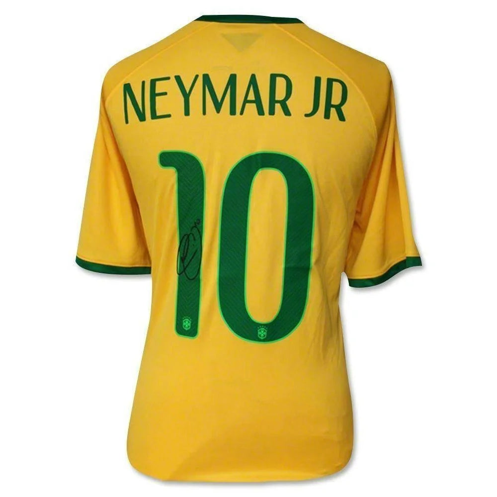 Neymar Signed Authentic Brazil Jersey COA Icons Autograph Shirt Brasil Messi