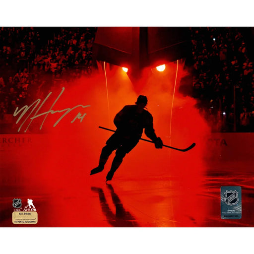 Nic Hague Autographed Vegas Golden Knights 8x10 Photo COA Inscriptagraphs Memorabilia Vgk Signed