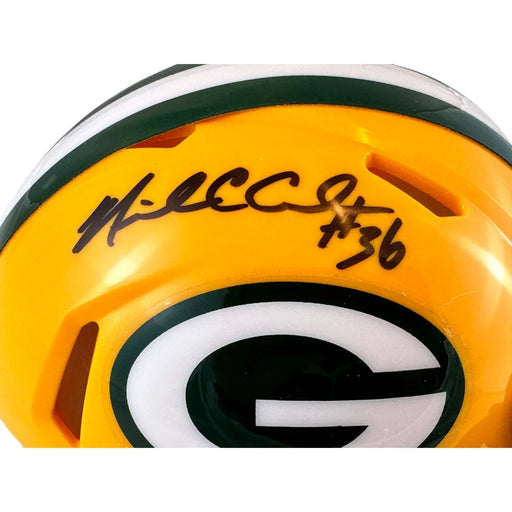 Nick Collins Autographed Green Bay Packers Speed Mini Helmet Signed JSA COA