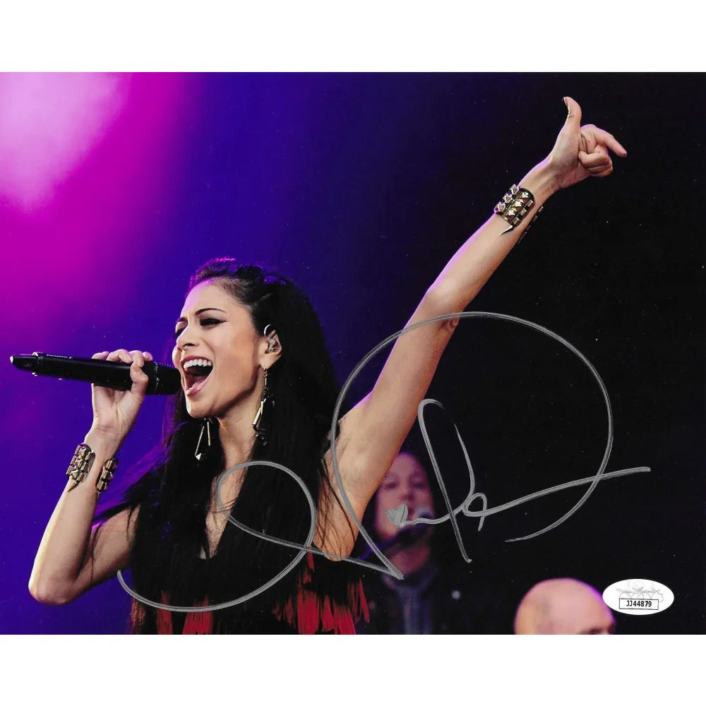 Nicole Scherzinger Signed 8x10 Photo JSA COA Autograph Singer Pussycat dolls NS