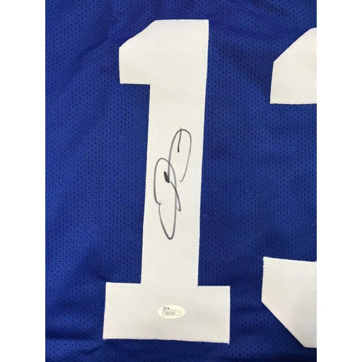 Odell Beckham Jr Signed NY Giants Football Jersey COA JSA Autograph OBJ New York