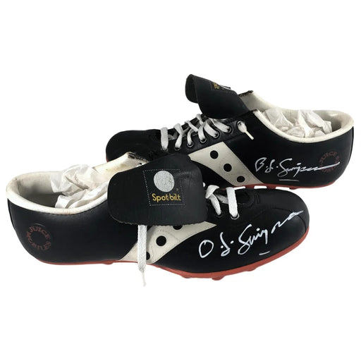 OJ Simpson x3 Signed Original ’Juicemobiles’ Cleats JSA COA Shoes Auto O.J. Buffalo Bills