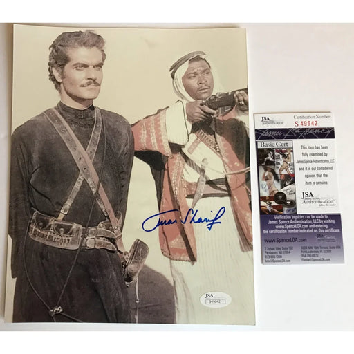 Omar Sharif Signed 8X10 JSA COA Photo Autograph Lawrence Of Arabia