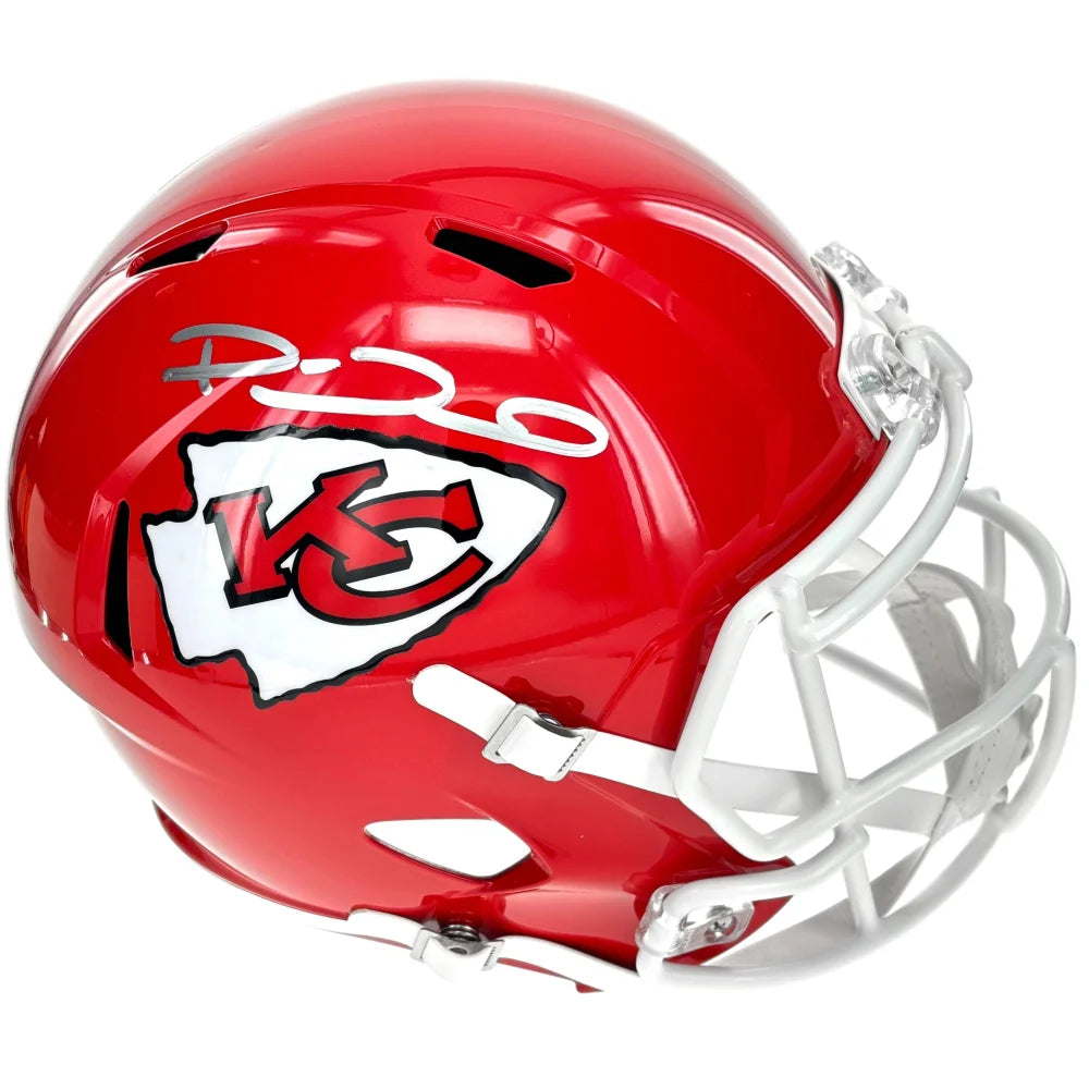 Patrick Mahomes Autographed Kansas City Chiefs Full Size Speed Helmet Fanatics Signed