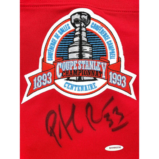 Patrick Roy Signed Montreal Canadiens 1993 Stanley Cup Mitchell & Ness Jersey UDA COA