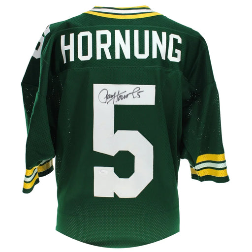 Paul Hornung Autographed Green Bay Packers Jersey JSA COA Signed Memorabilia