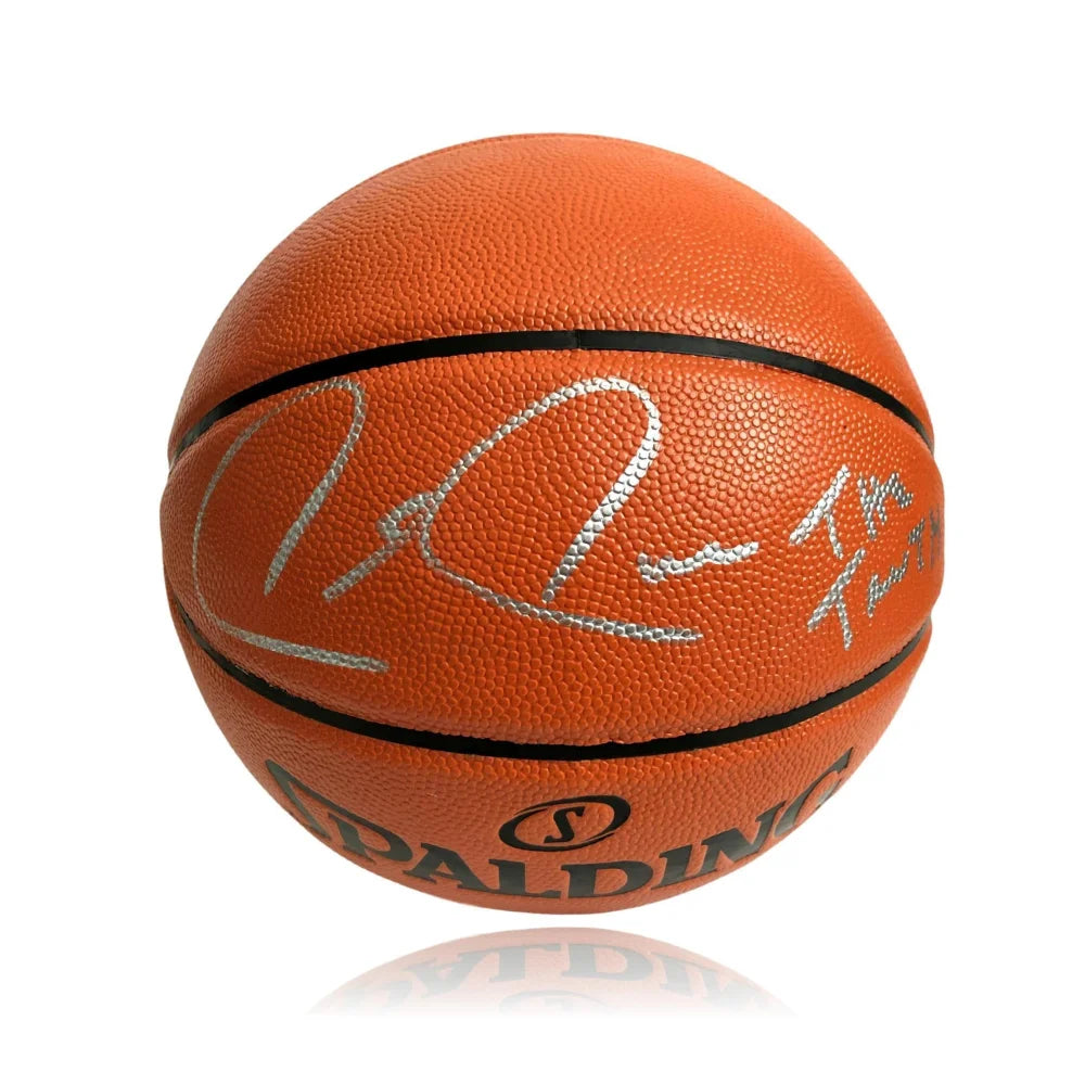 Paul Pierce Signed Basketball Inscribed ’The Truth’ Boston Celtics COA NBA Autograph