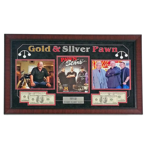 Pawn Stars Rick Old Man Corey Harrison Signed 8X COA Frame Autograph 8X10