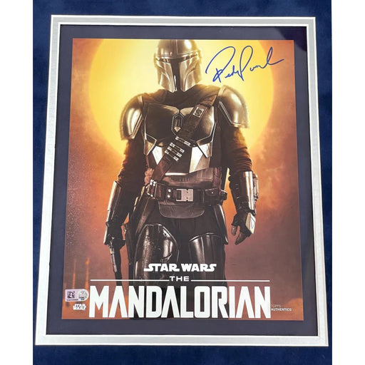 Pedro Pascal Autographed ’The Mandalorian’ 8x10 Photo Framed Topps COA Signed