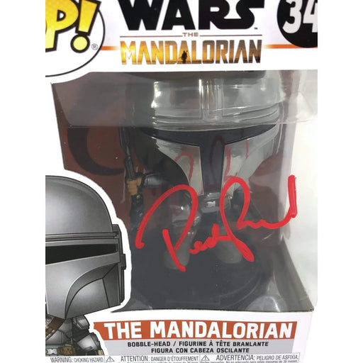 Pedro Pascal Signed Mandalorian Funko Pop JSA COA Autograph #345 Star Wars